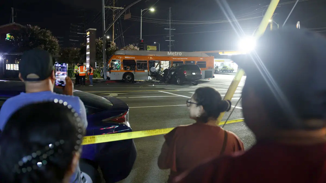 Driver accused in fatal Metro bus crash in LA had multiple drug arrests but spent little time in jail, records show 