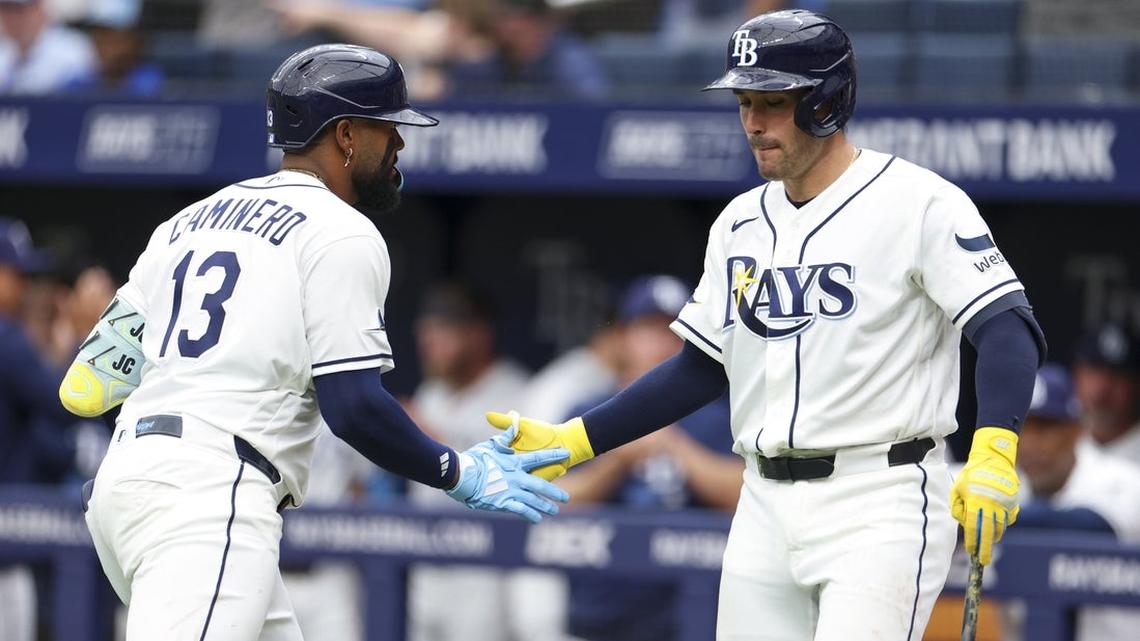 Rays defeat Cubs in return to Tropicana Field