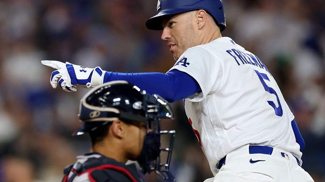 Freeman’s homer helps Dodgers down Braves