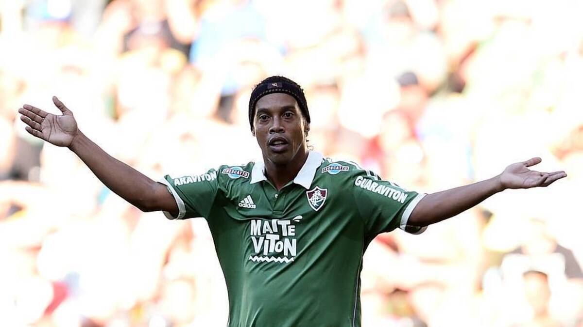  Ronaldinho has not played since 2015. | Buda Mendes/Getty Images 