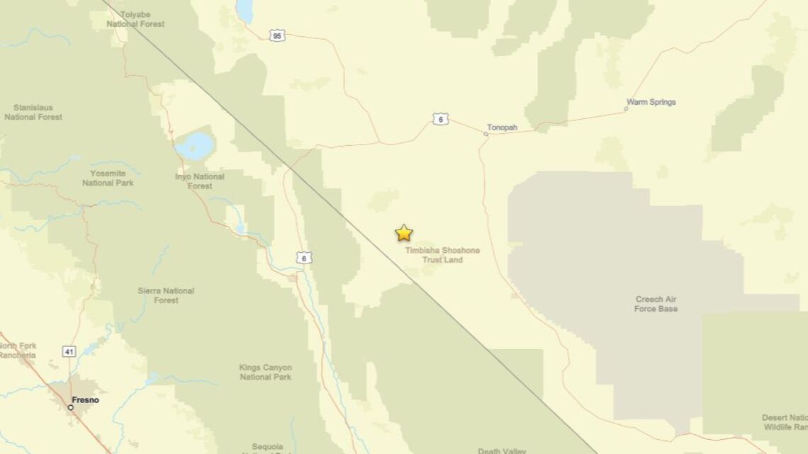 Update: 2.7 magnitude earthquake rattles near Silver Peak, NV on Aug. 4 
