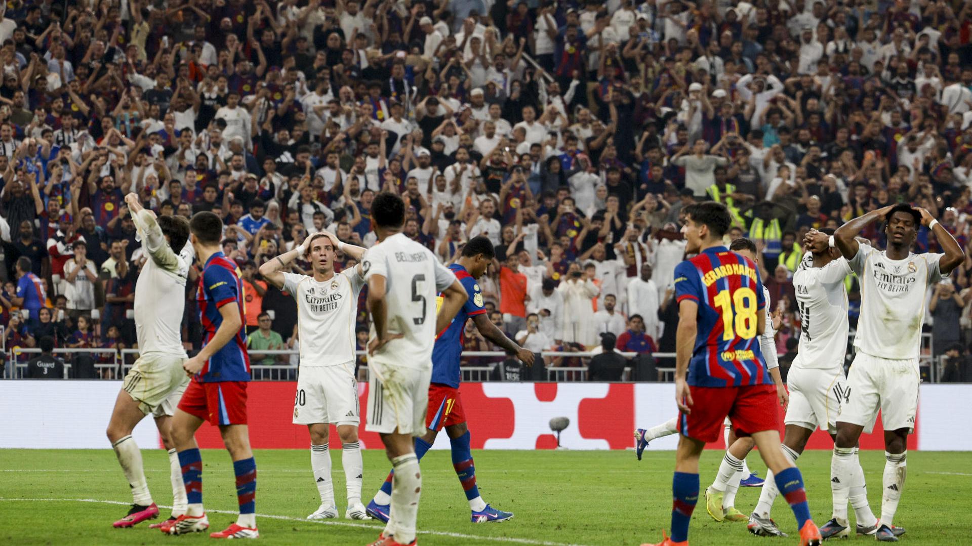 ¡Drama total! El Real Madrid acumula 8 finales perdidas consecutivas 