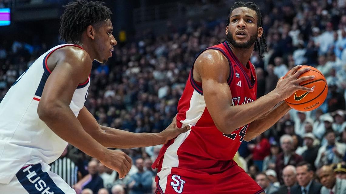 No. 6 UConn, No. 13 St. John's ready for third round of heavyweight fight