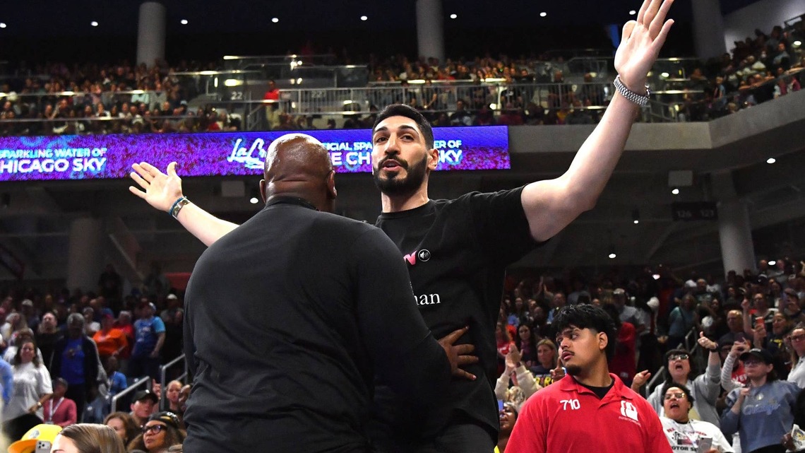 Chicago Sky Ban Enes Kanter From Arena For Posing 'Threat'
