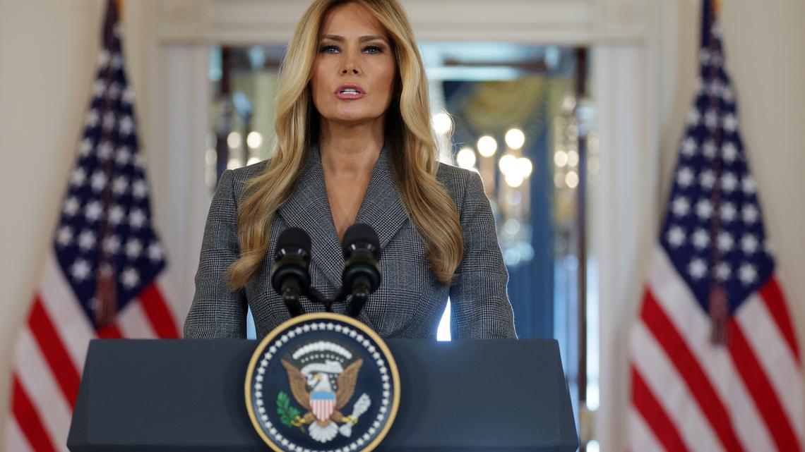 Epstein survivor blasts Melania Trump for ‘trying to shift attention' with speech 