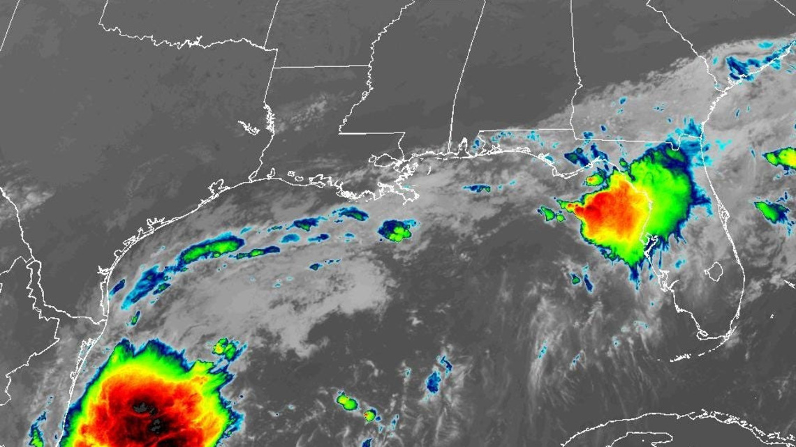 Will the system in the Gulf impact the US? See spaghetti models 