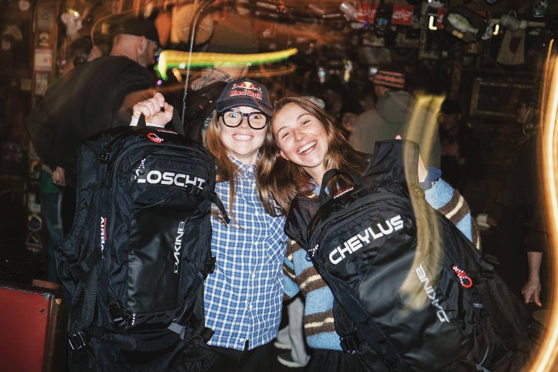 Manon Loschi, Astrid Cheylus during Natural Selection Ski - Seeding Event on March 19, 2026 at the Double Musky Inn in Girdwood, Alaska..
