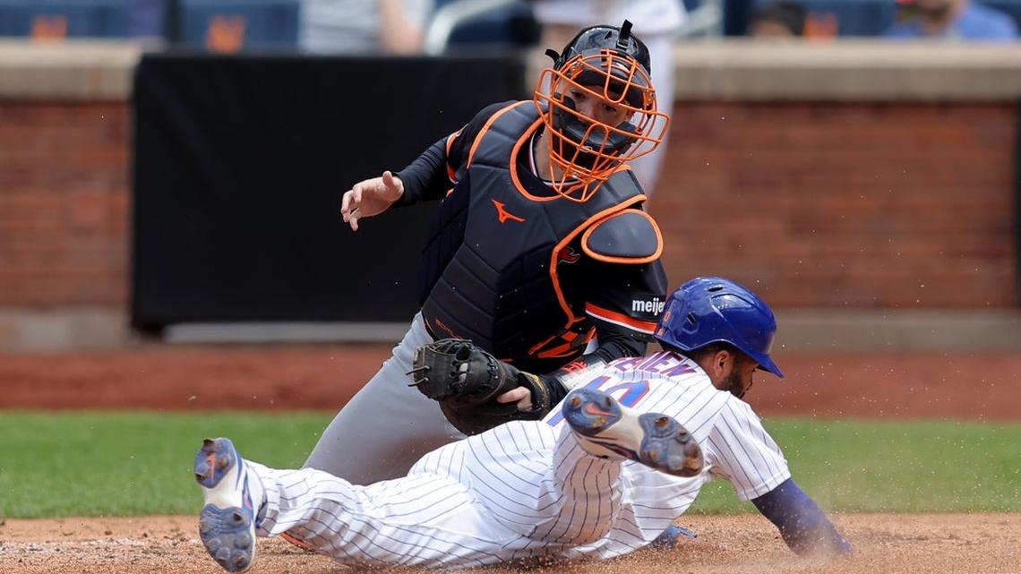 Nolan McLean, Juan Soto help Mets sweep tumbling Tigers 
