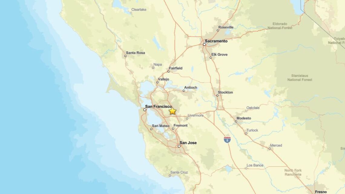 Earthquake measuring 2.4 shakes area near San Ramon, CA on Oct. 18 