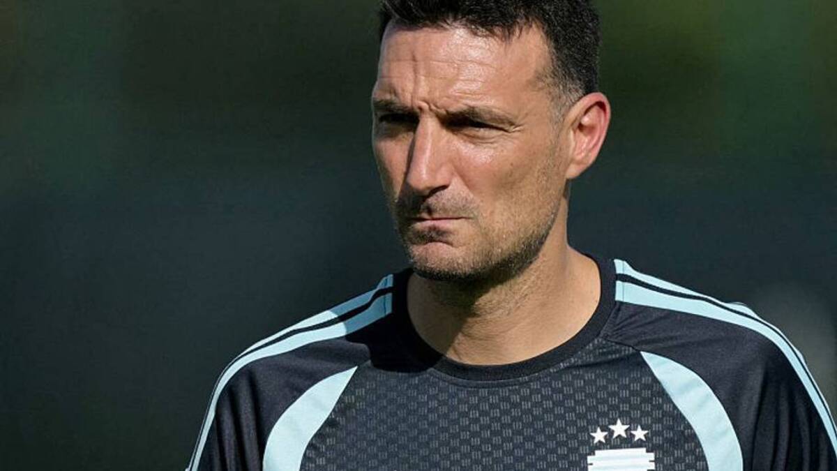  Lionel Scaloni is focussed on the soccer and nothing more. | JUAN MABROMATA/AFP/Getty Images 
