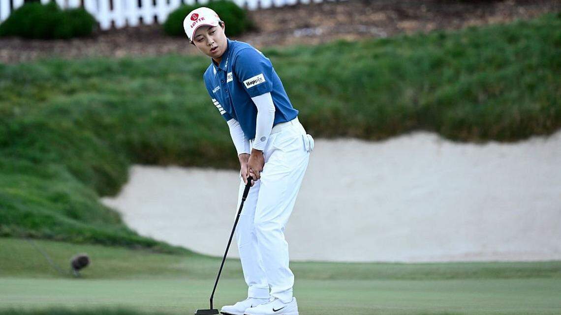 Hot start helps Hyo Joo Kim take 5-shot lead at Fortinet Founders Cup