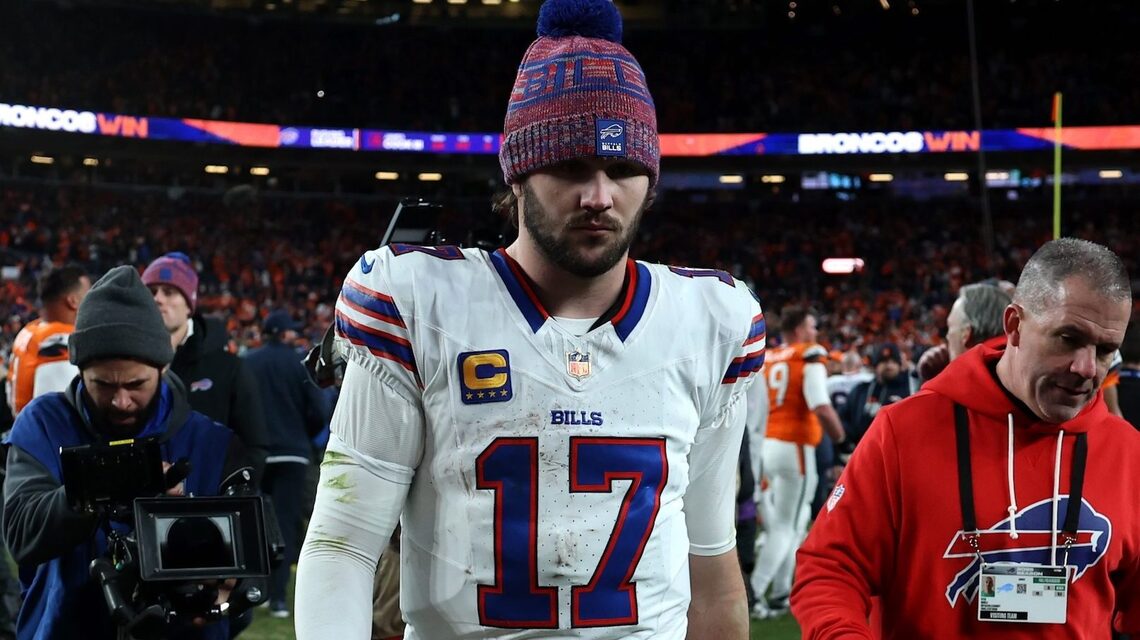 Josh Allen Breaks Down in Tears After Playoffs Loss: ‘Let My Team ...