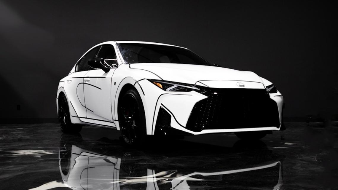 This Lexus IS Looks Like a Drawing Come to Life 