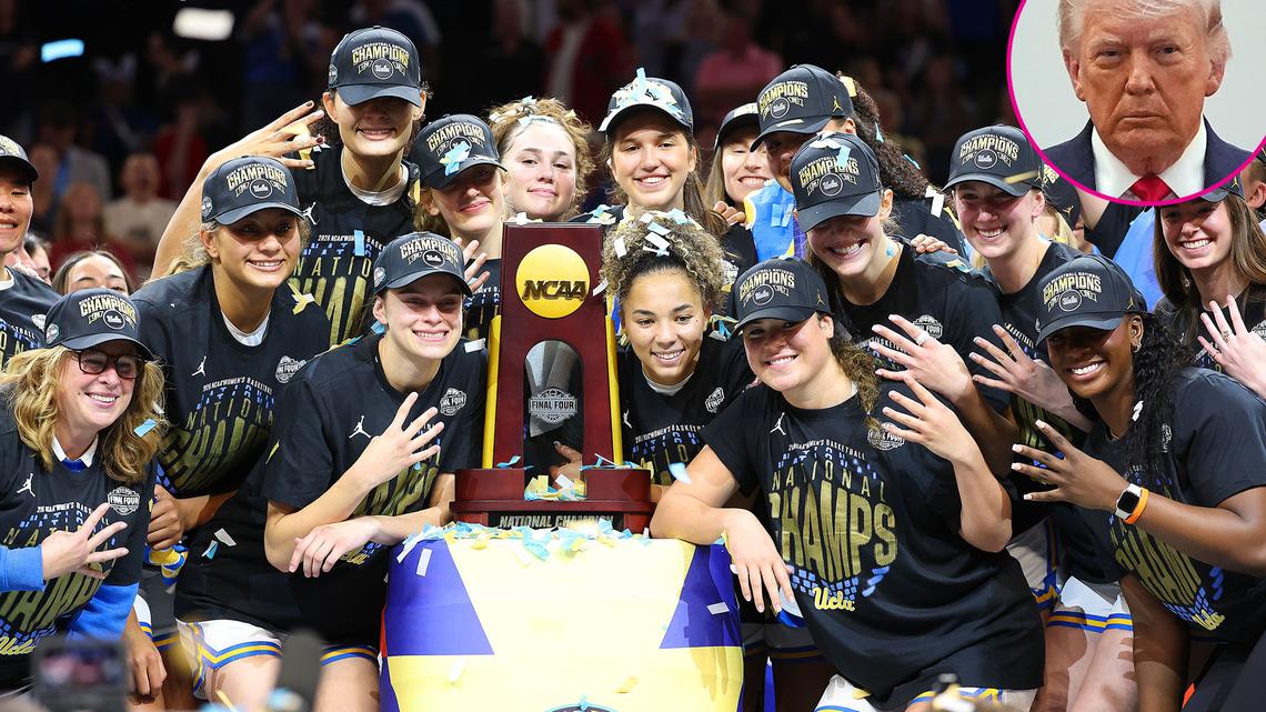 UCLA Women's Basketball Laughs When Asked if President Trump Called Them 