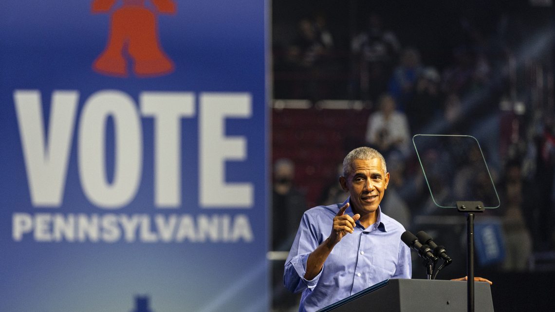 Obama endorses Gov. Shapiro for reelection