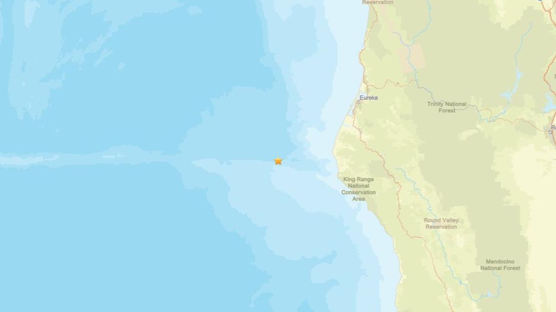 Earthquake measuring 2.7 shakes area close to Petrolia, CA on March 31 