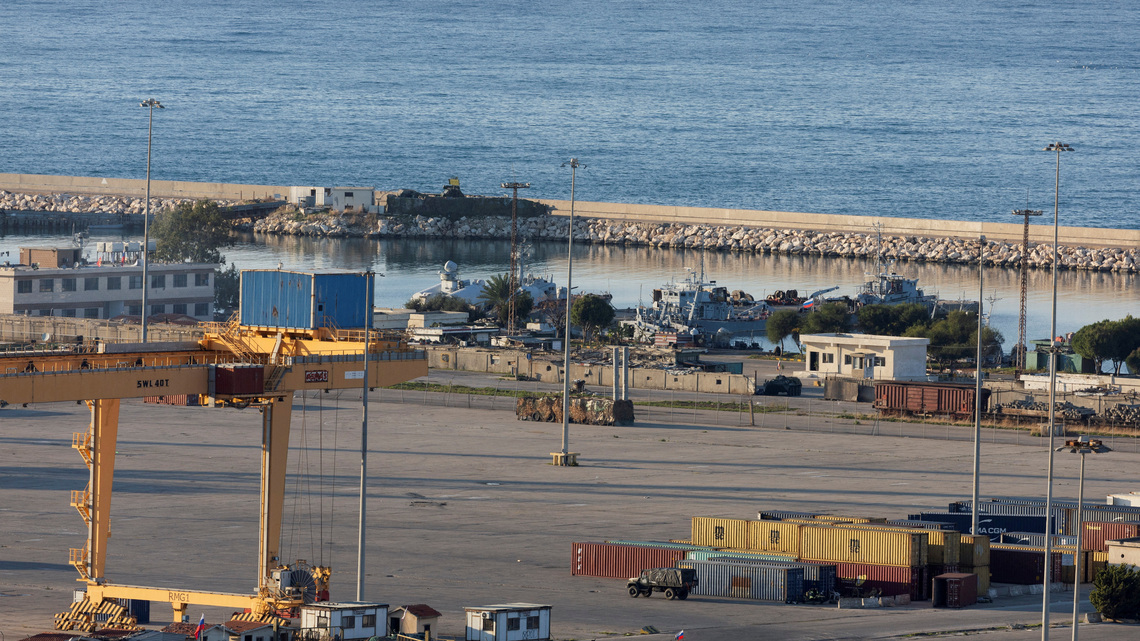 Russia eyes mid-July start for commercial logistics hub at Syrian port, officials say