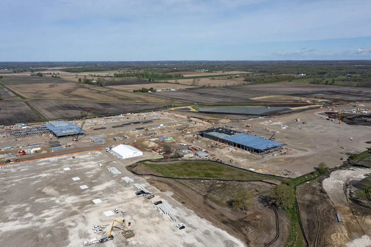  Many residents opposed the construction of this $16 billion data center in Saline, Mich., developed by Related Digital for Oracle and Open AI. Jim West/UCG/Universal Images Group via Getty Images 