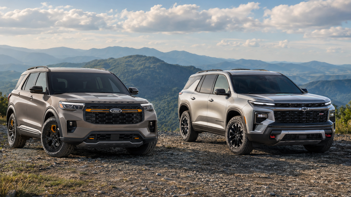 2026 Ford Explorer vs 2026 Chevrolet Traverse: Which Is Most Reliable? 