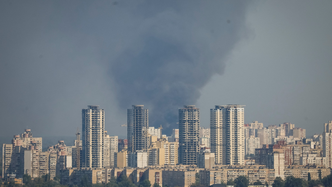 Explosions heard in Ukraine's Kyiv, four people injured 