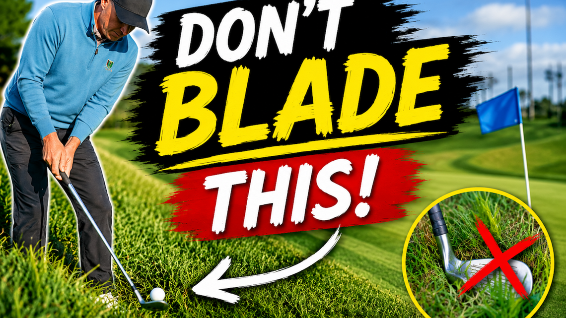 You're Probably Blading This Tricky Wedge Shot From the Rough. Here's the Fix. 