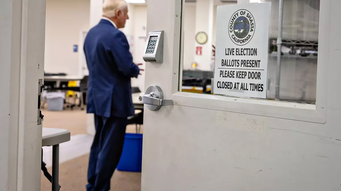 Court halts measure in Northern California's Shasta County that eliminates most mail-in voting - for now 