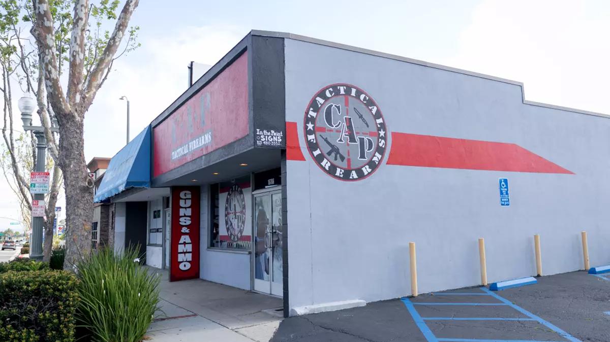 Before being charged with the attempted assassination of President Donald Trump, Cole Tomas Allen reportedly purchased a firearm at CAP Tactical Firearms in Lawndale, California. (Eric Thayer/Los Angeles Times/TNS)