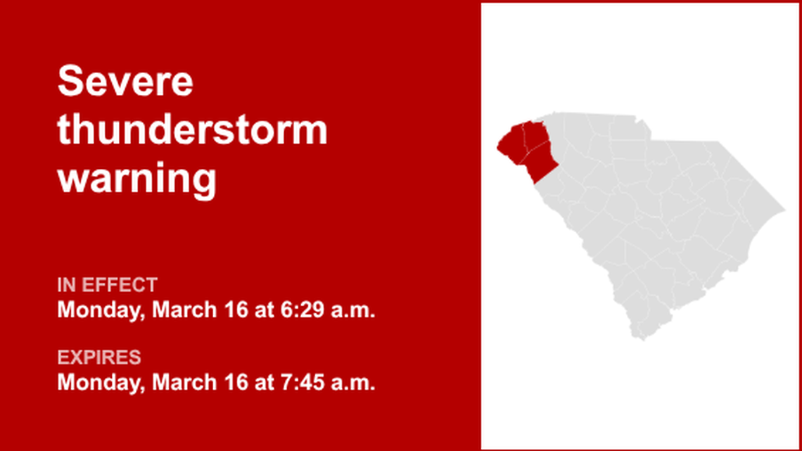 UPDATE: Be ready for damaging winds with thunderstorms in Union County Monday 