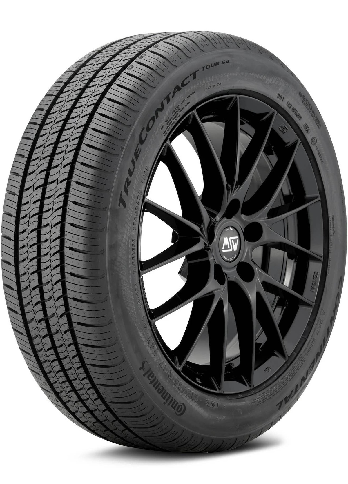  Continental TrueContact Tour Tire Rack