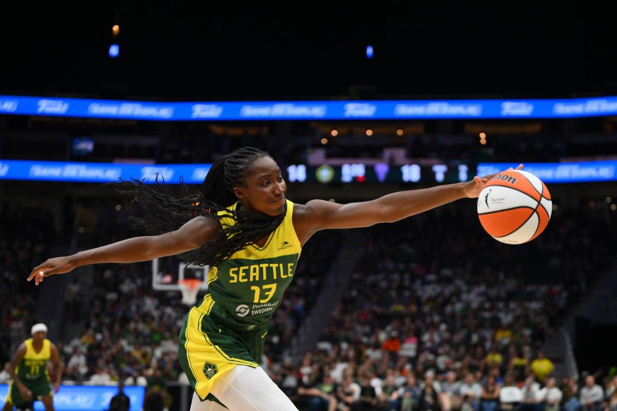  Seattle Storm forward Ezi Magbegor (13) Steven Bisig-Imagn Images
