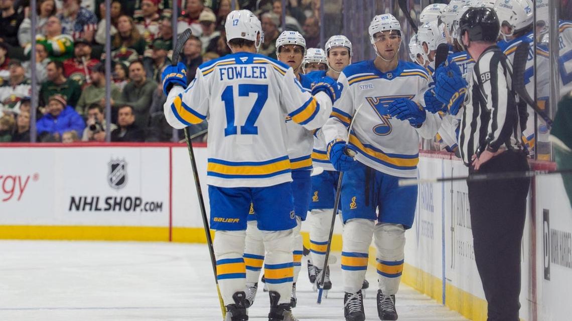 Pavel Buchnevich's late winner puts Blues past Wild 