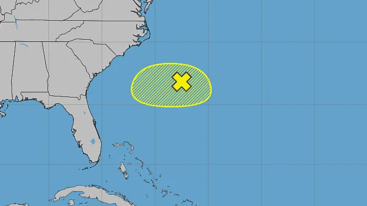 As of the NHC’s 8 a.m. tropical outlook, limited showers and thunderstorms had moved farther offshore of the southeast coast in association with a weak area of low pressure along a frontal boundary. “Environmental conditions are becoming less conducive for significant development of this system as it drifts southward and then westward later this week,” forecasters said. (National Hurricane Center/TNS)