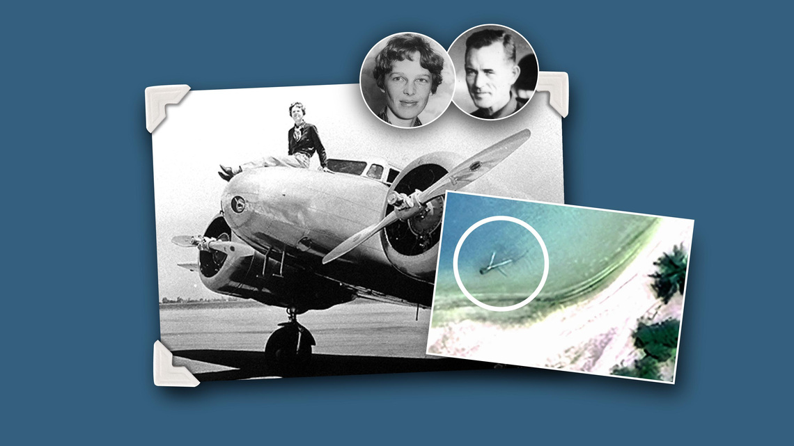 New search begins for Amelia Earhart plane suspected to be buried in lagoon 