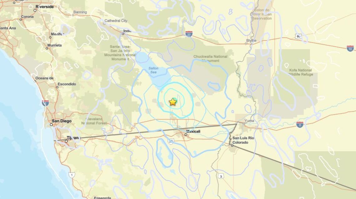 Update: Earthquake measuring 4.4 jolts area close to Brawley, CA on May 9 