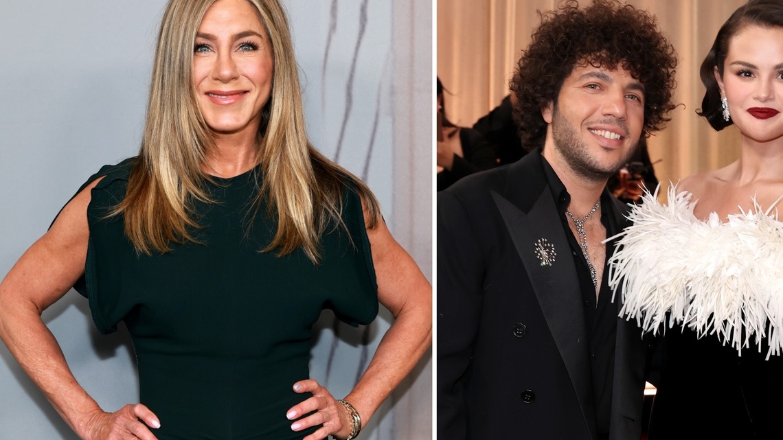 Jennifer Aniston Does Benny Blanco's Hair While Selena Gomez Raids Her Closet 