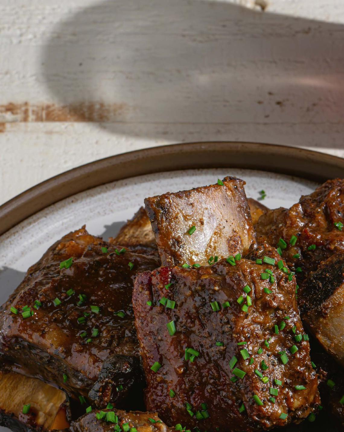 Melissa Cookston’s Miso Teriyaki RibsAndrews McMeel Publishing