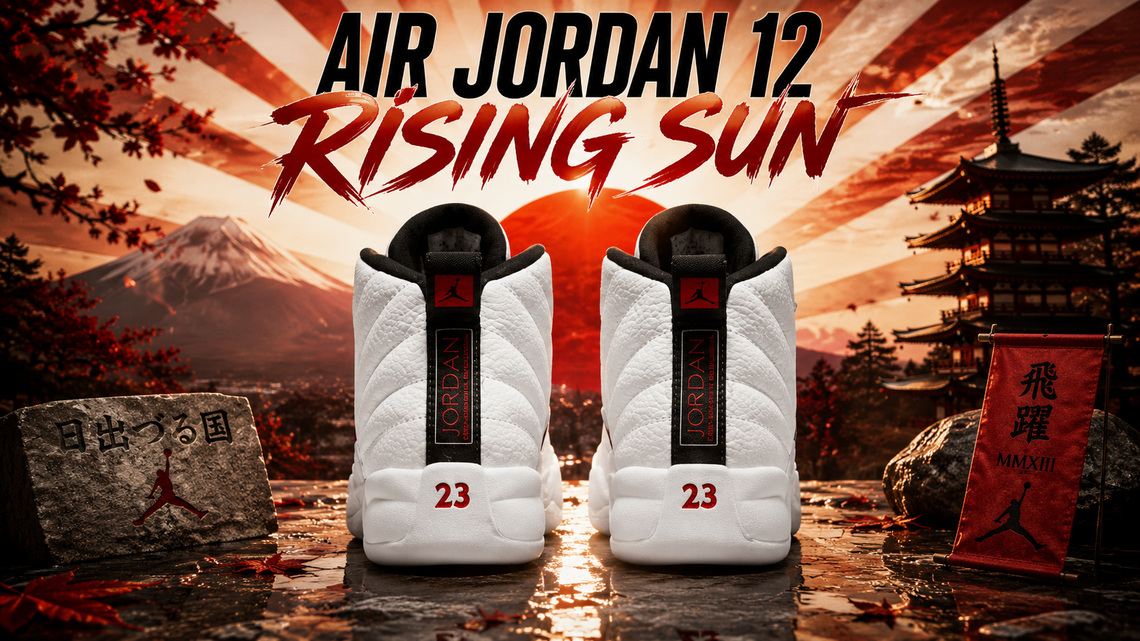 Air Jordan 12 'Rising Sun': Where to Buy the White Leather Classic