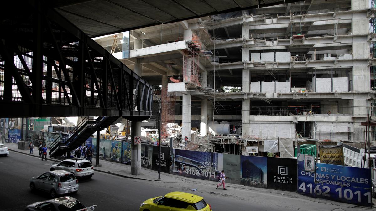 A building undergoing construction is seen in Mexico City, Mexico January 30, 2020. REUTERS/Andres Martinez Casares
