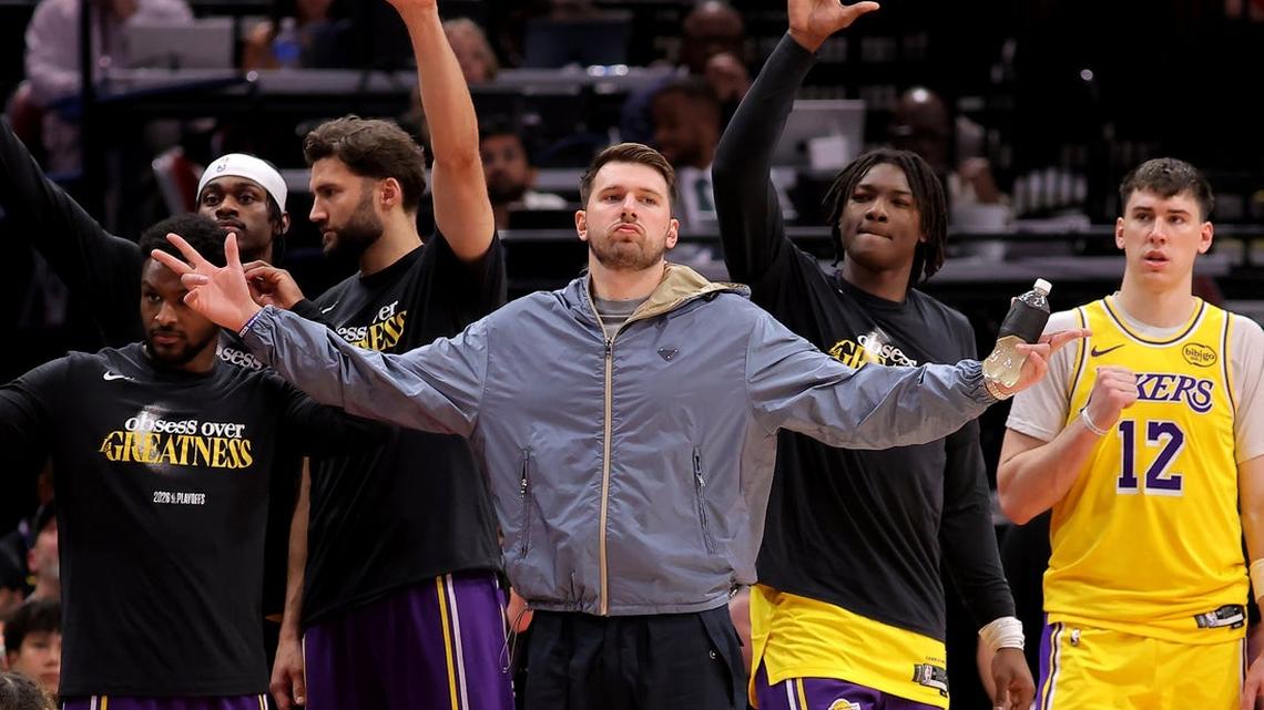 Lakers report 'no change' in Luka Doncic's status for series vs. Thunder 