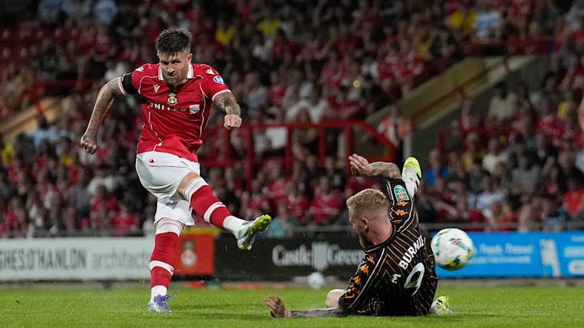  Josh Windass was the matchwinner for Wrexham again | IMAGO/PPAUK 