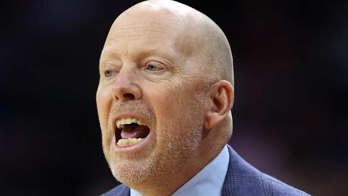  Mar 22, 2026; Philadelphia, PA, USA; UCLA Bruins head coach Mick Cronin reacts in the first half during a second round game of the men's 2026 NCAA Tournament at Xfinity Mobile Arena. Mandatory Credit: Bill Streicher-Imagn Images | Bill Streicher-Imagn Images 