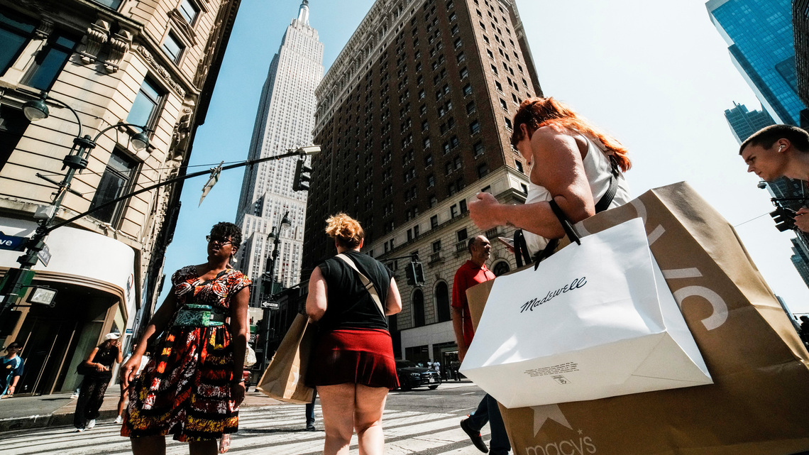 US consumer sentiment perks up in July