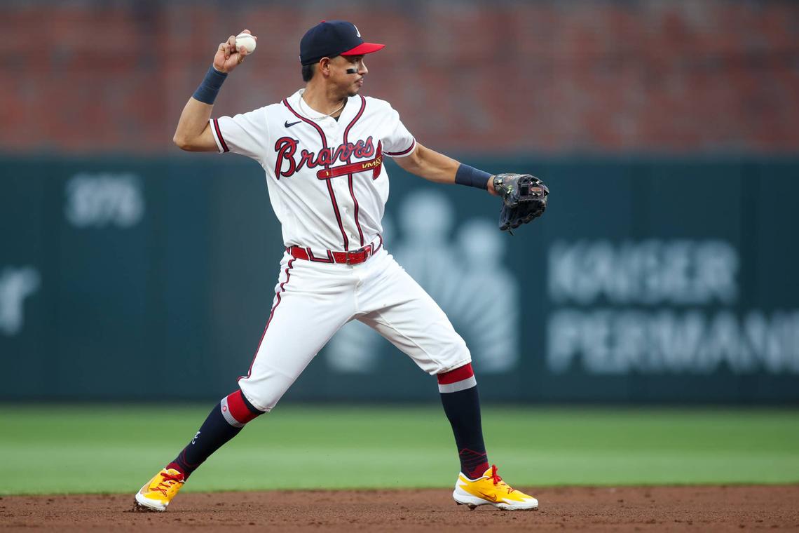  Mauricio Dubon's multi-position eligibility provides deep-league value, offering flexible roster coverage across four defensive spots. © Brett Davis-Imagn Images 