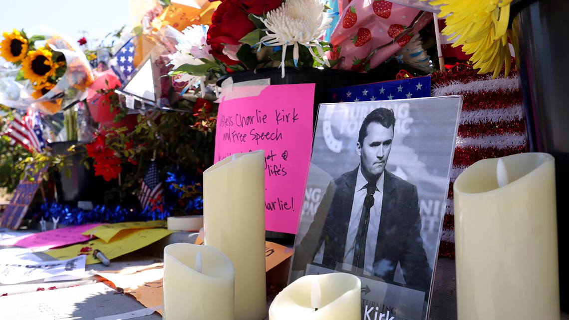 Prosecutors present new footage of Charlie Kirk shooting suspect 