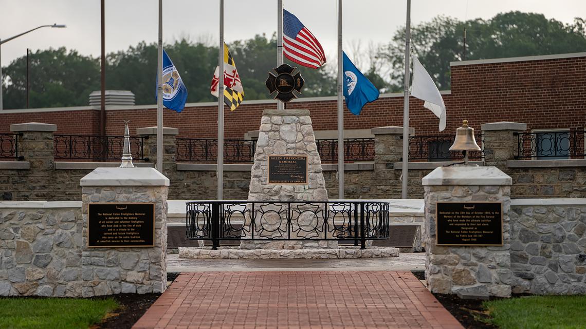 Federal funding lapse closes National Fallen Firefighters Memorial in Maryland 