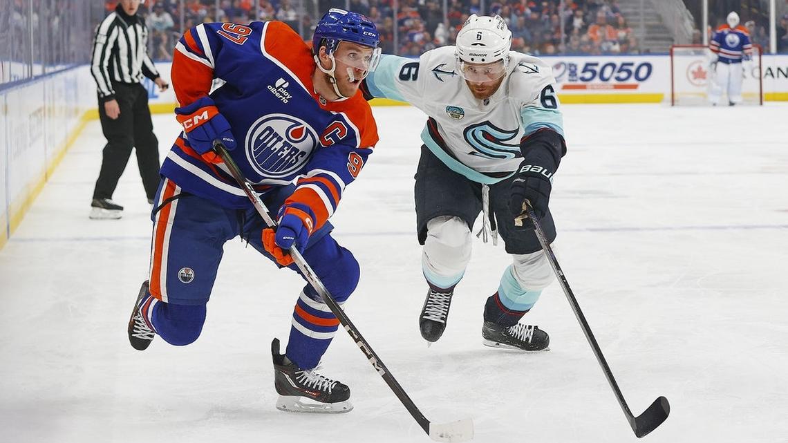 Connor Ingram, Oilers blank Kraken, tighten Pacific race 