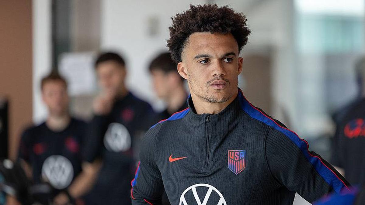  Antonee Robinson scored his first Premier League goal this month. | John Dorton/ISI Photos/USSF/Getty Images 