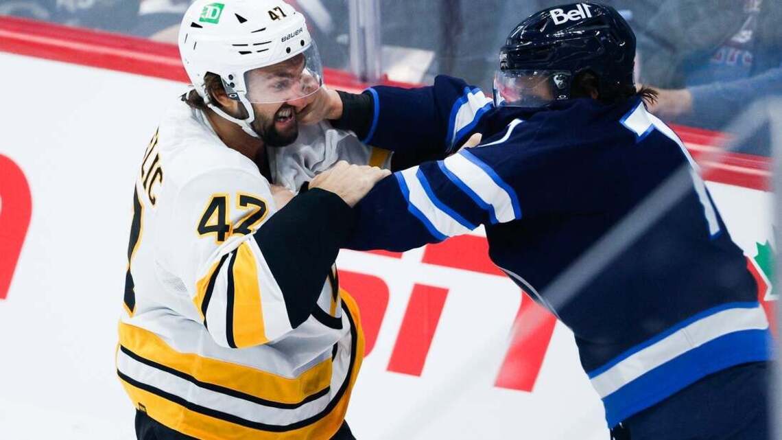 JJ Peterka OT goal lifts Bruins past Jets 
