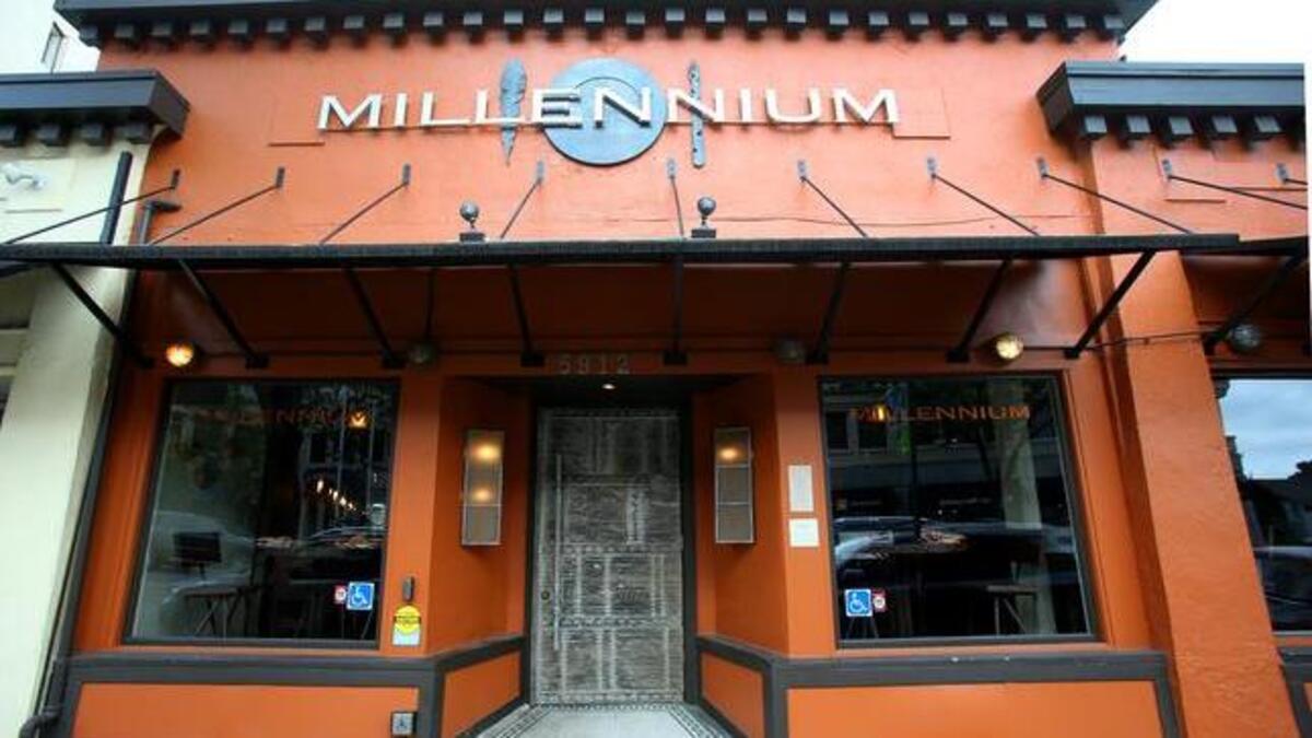 Millennium in Oakland's Rockridge neighborhood is reopening for dinner service on Wednesday, June 17. (Aric Crabb/Bay Area News Group)