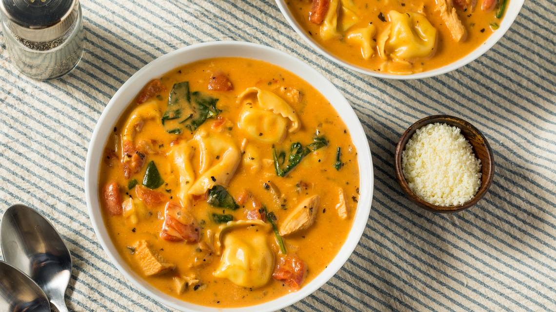 Creamy Tortellini Soup Is the Weeknight Meal You’ll Want To Make on Repeat